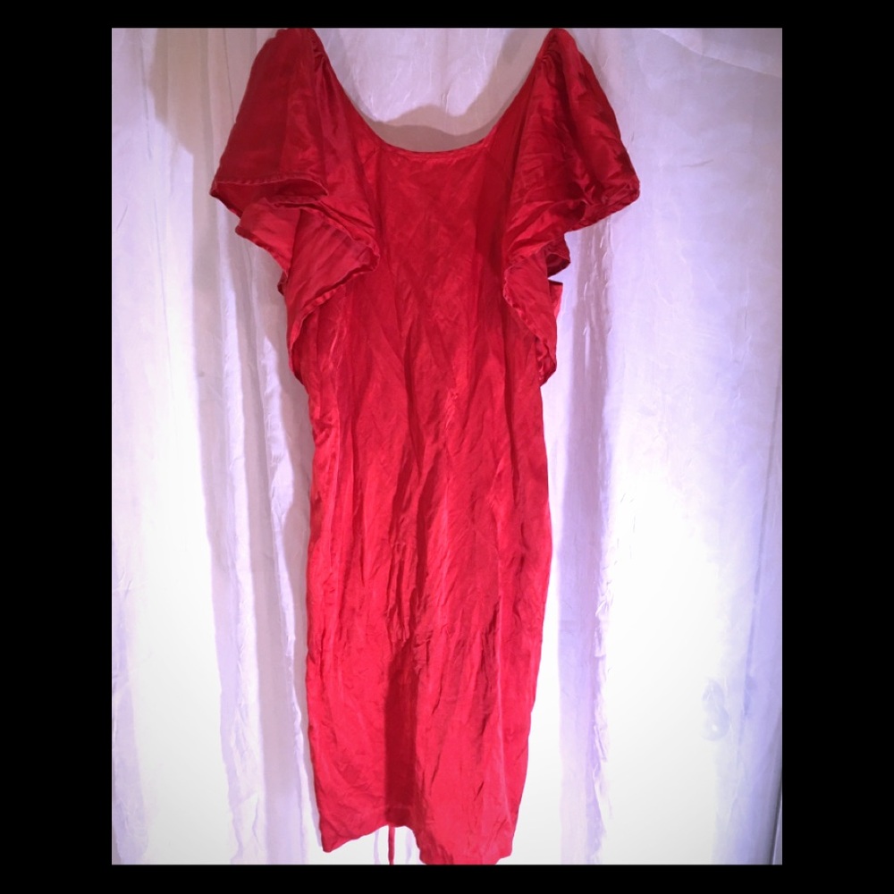 Elegant mini Red dress size S